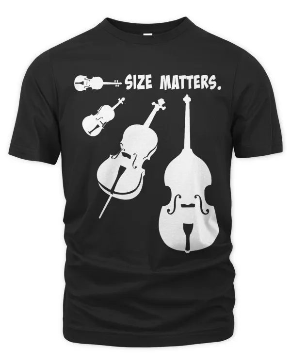 Size is mattering musicians string instruments violin cello