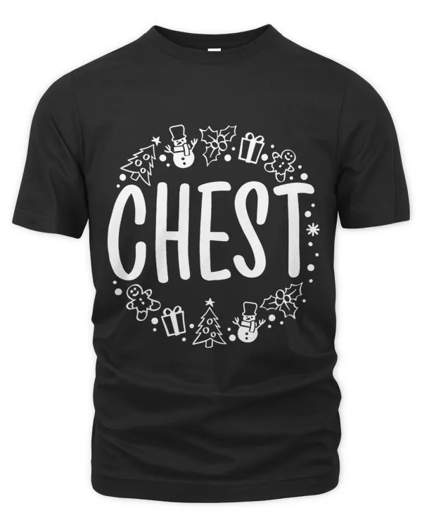 Funny Chest Nuts Couple Matching Christmas