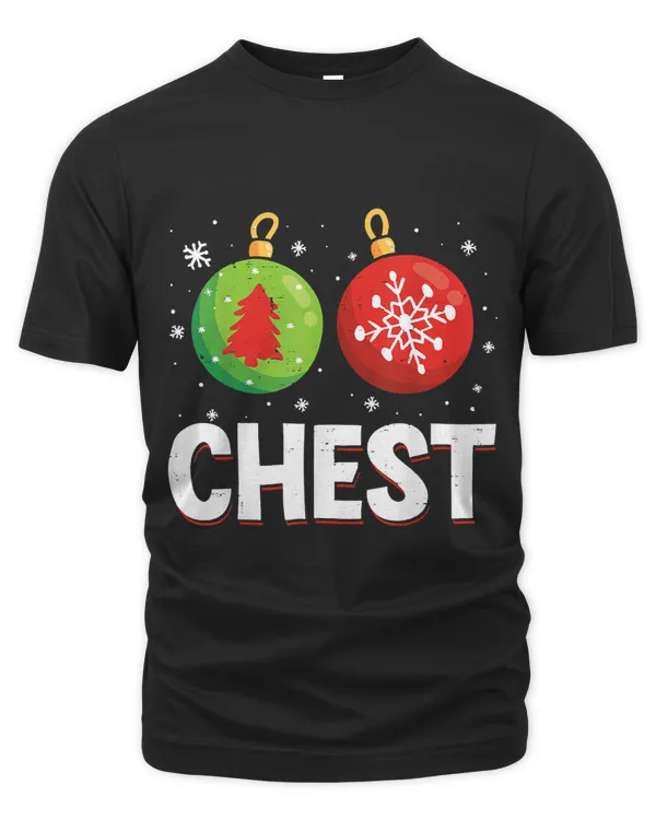 Funny Chest Nuts Matching Chestnuts Christmas Couples Chest