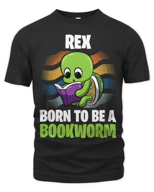 Rex Born To Be A Bookworm Personalized