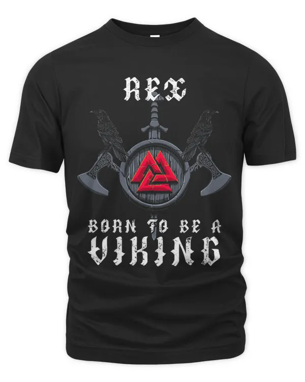Rex Born To Be A Viking Personalized