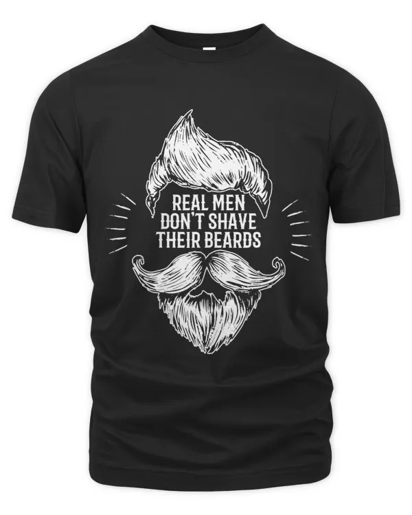 Funny Real Men Dont Shave Their Beards Shaving