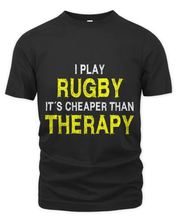 Funny rugby motif therapy rugby coach rugby