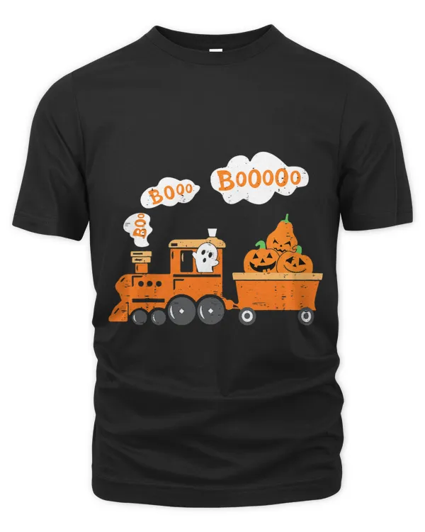 Halloween Train Boo Funny Ghost Pumpkin Toddler Kids Boys 1