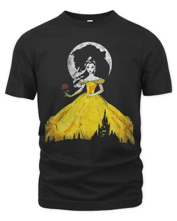 Disney Beauty The Beast Moon Gown Silhouettes