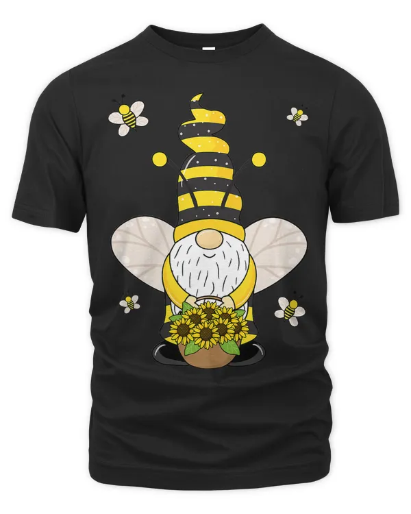 Cute Winged Gnome Bee Summer Gnome Sunflower Gnome Gift