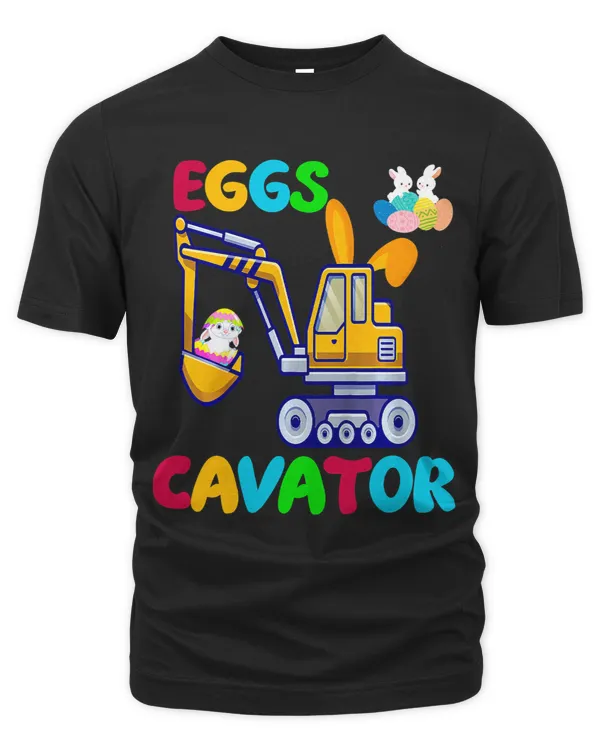 Easter Egg Hunt Eggs Cavator Bunny Tractor Loving Toddler