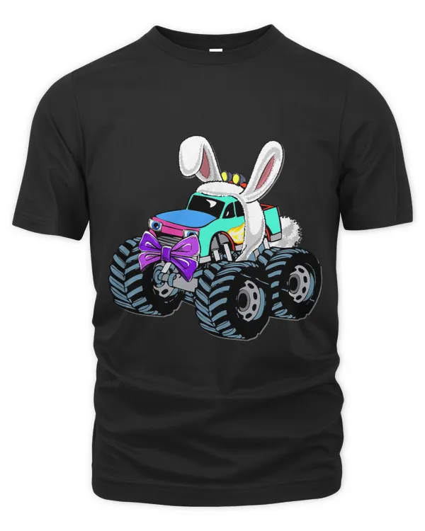 Easter Eggs Hunter Bunny Tractor Happy Easter Day22