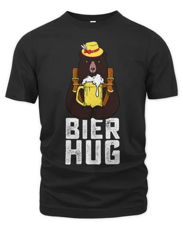 Funny Oktoberfest Bier Hug Beer Bear German Party