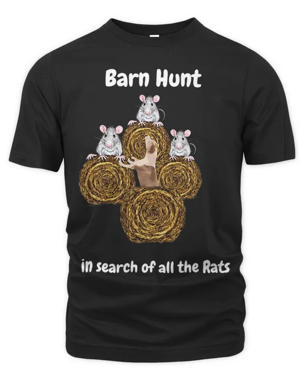 Funny Barn Hunt in search of rats with Mountain Feist dog