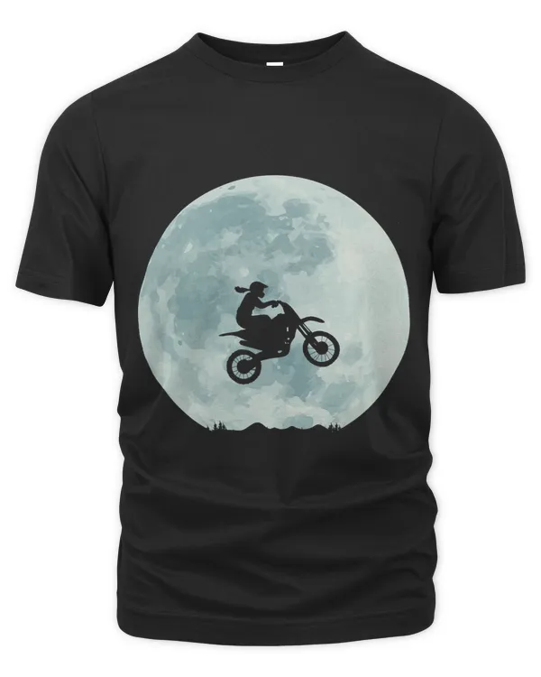 Full Moon Dirt Bike Motocross Offroad Stunts Motorcycle Jump