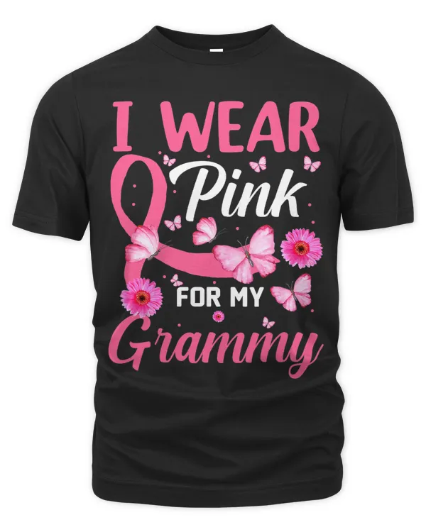 For My Grammy Breast Cancer Awareness Butterfly