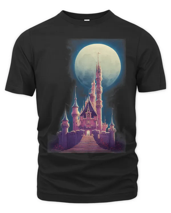 Beautiful Fantasy Castle Surreal Dreamy Surrealism Moon