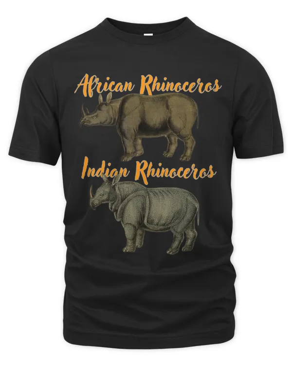 Africa and Indian rhinoceros save rhino