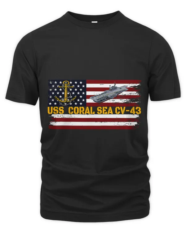 Aircraft Carrier USS Coral Sea CV43 Veteran Day Fathers Day