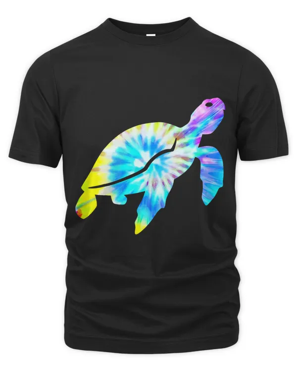 Diver Turtle Lovers 2Tie Dye Sea Turtle