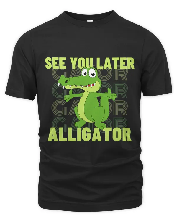 Funny Crocodile See You Later Alligator 3