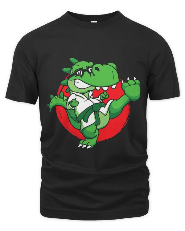 Funny Crocodile Taekwondo Combat Design