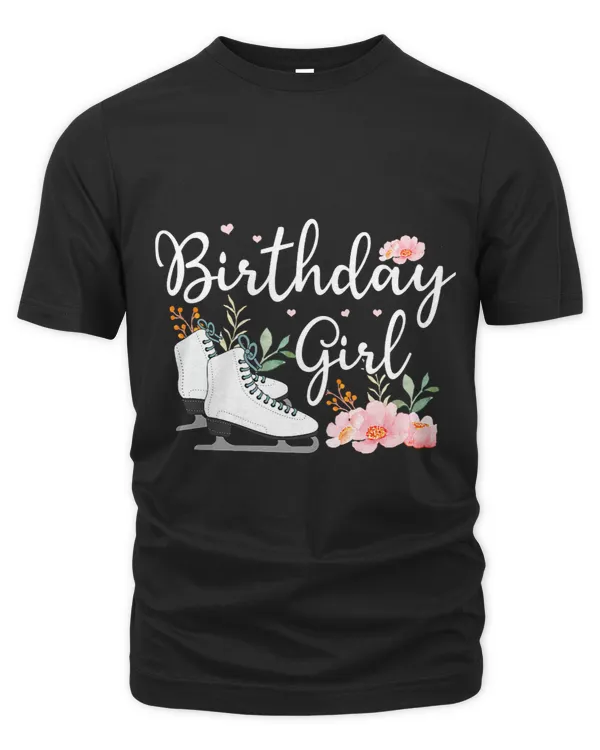 Funny Ice Skating Birthday Graphic for Women and Girl Skater