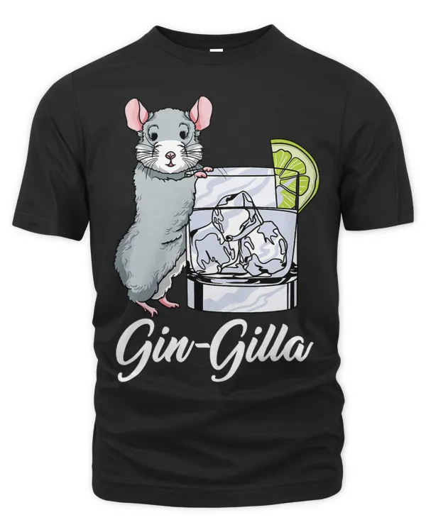 Gin Gilla Funny Chinchilla Gin Pun Chinchilla Animal Lover