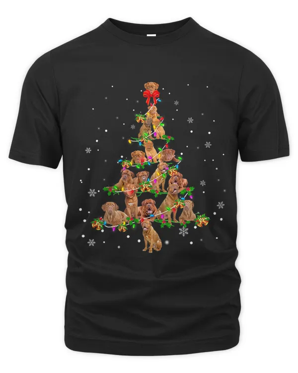 Dogue de Bordeaux Christmas Tree XMas