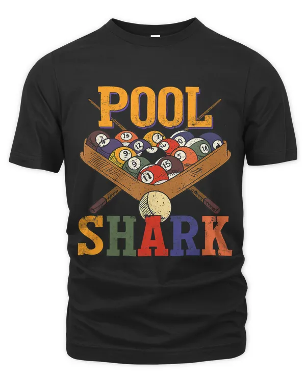 Funny Pool Shark Shirt ArtBilliards Pool