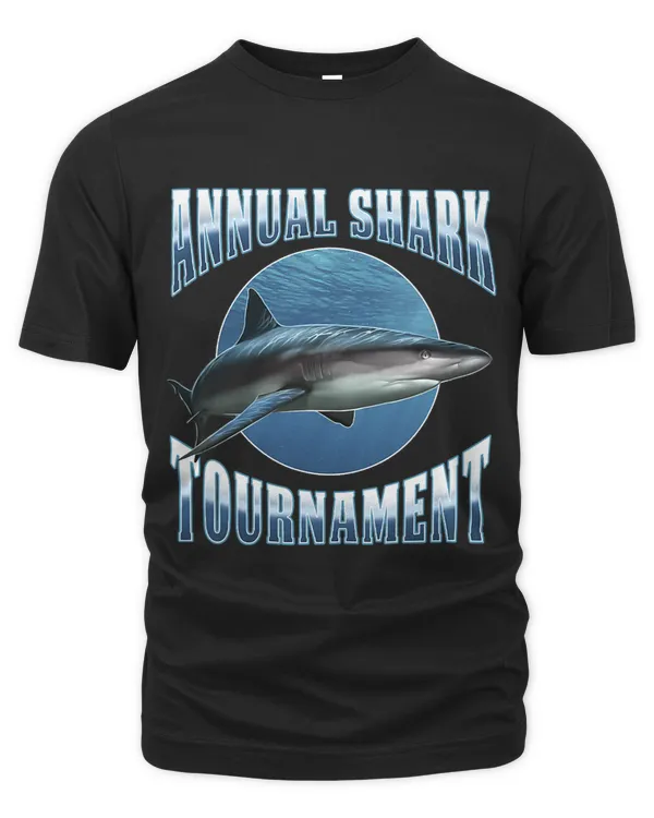 Trendy Annual Shark Tournament Poster