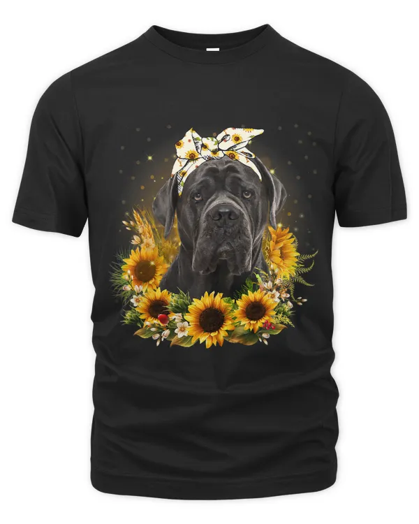 Sunflower Cane Corso Dog Mothers Day For Women