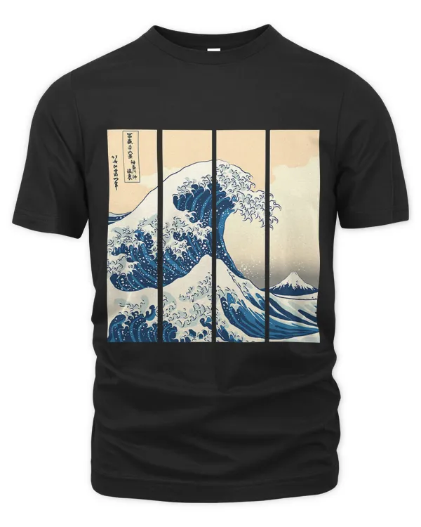 The Great Wave off Kanagawa Japanese Aesthetic Clothing