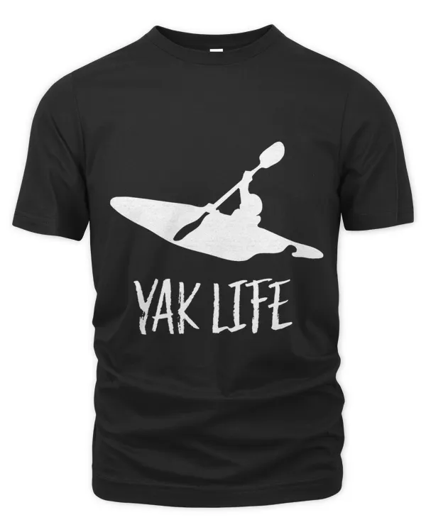 Living The Yak Life Kayak Paddler Gift