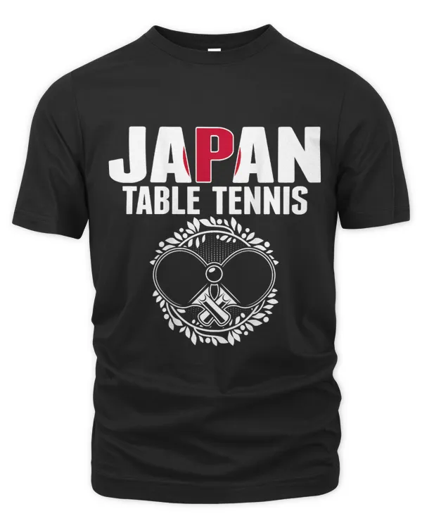 Japan Ping Pong Lover Proud Japanese Table Tennis Supporters