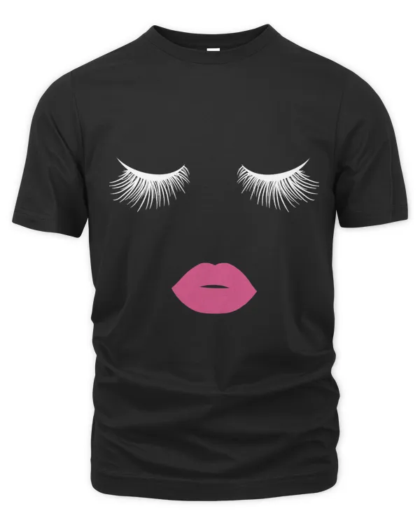 Beautiful Pink Lips Team Long Lashes Makeup Beauty Blogger