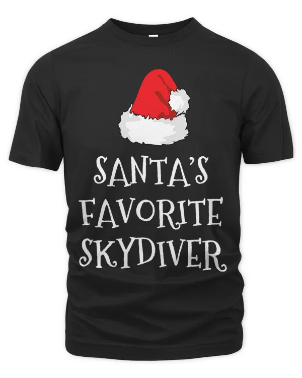 Santas Favorite Skydiver Christmas Funny Hat Skydiving