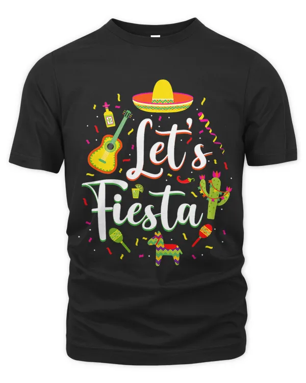 Lets Fiesta Happy Cinco De Mayo Sombrero Peppers May 5th 2