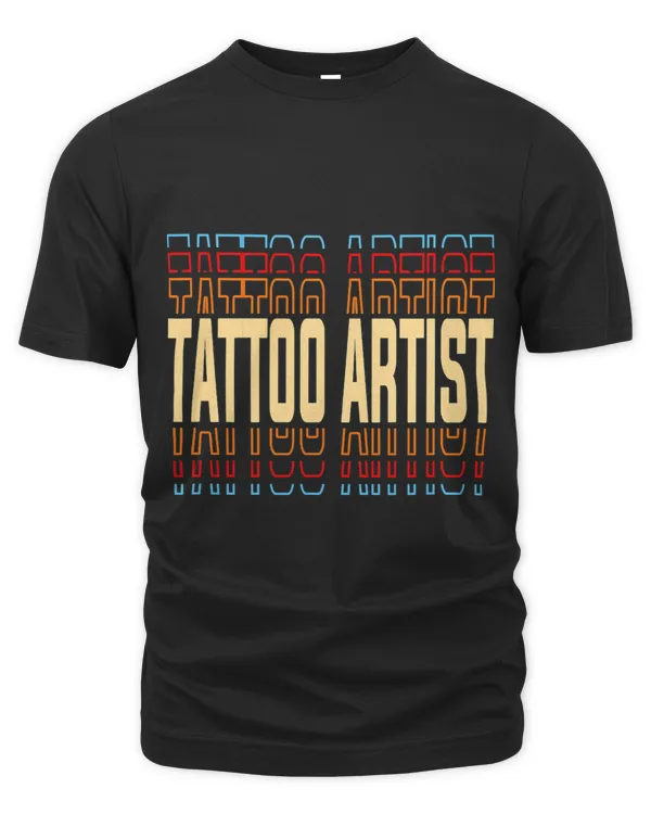 Tattoo Artist Job Title Vintage