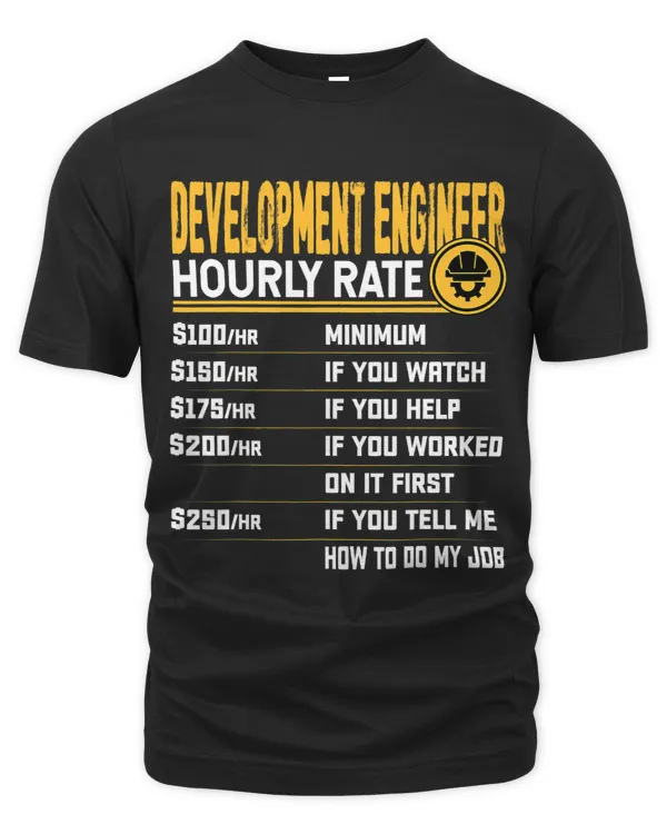 Development Engineer Hourly Rate Development Technologist