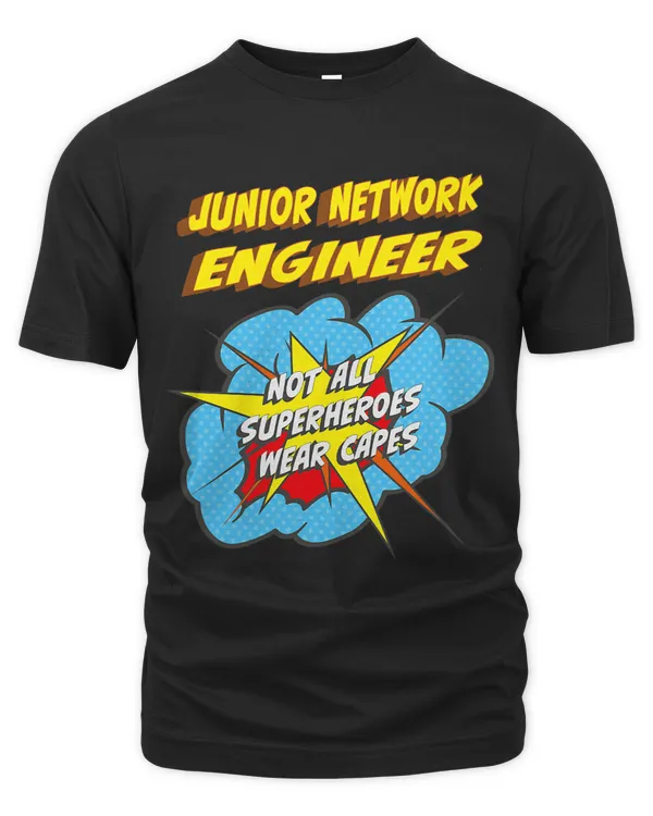 Junior Network Engineer Funny Superhero Job