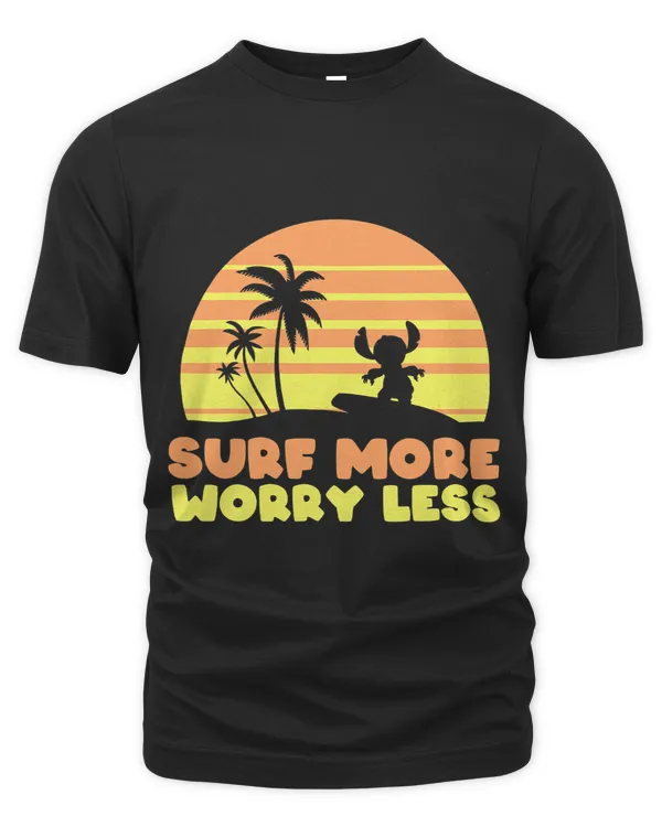 Disney Lilo Stitch Surf More Worry Less