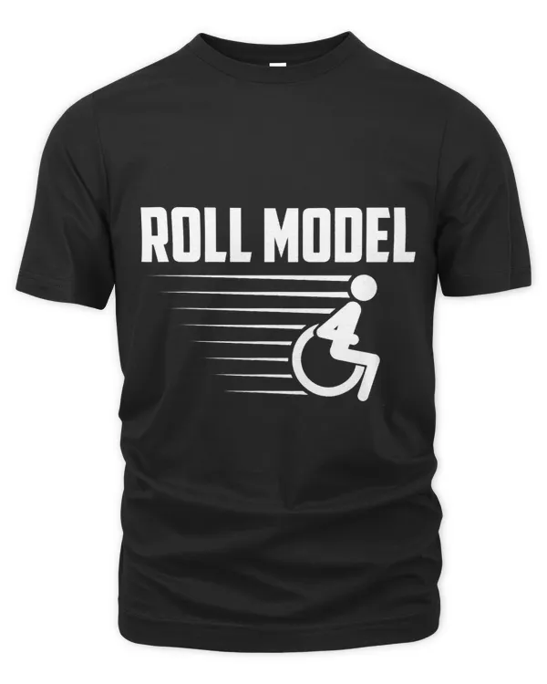 Cool Roll Model Funny Handicapped Person Wheelchair Gift