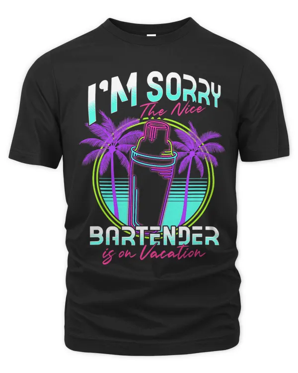 Bartender Bar Design For Barman Nice Bartender On Vacation