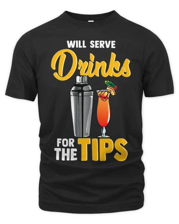 Bartender Bar Design For Barman Serve Drinks For The Tips 1
