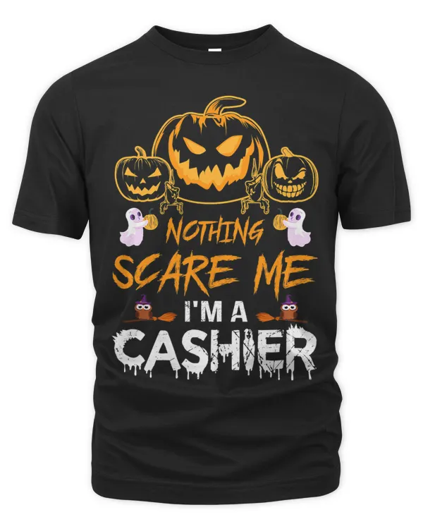 Group Halloween Costumes Nothing Scare Me Im a Cashier