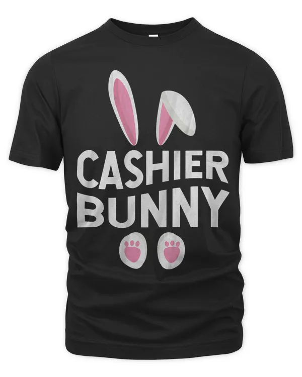 Cute Matching Family Easter Day Funny Cashier Bunny