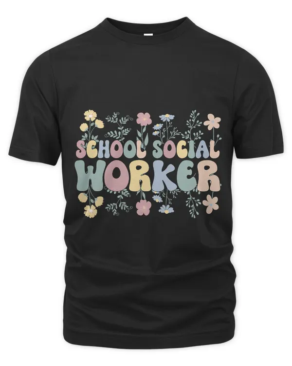 Groovy School Social Worker Flowers