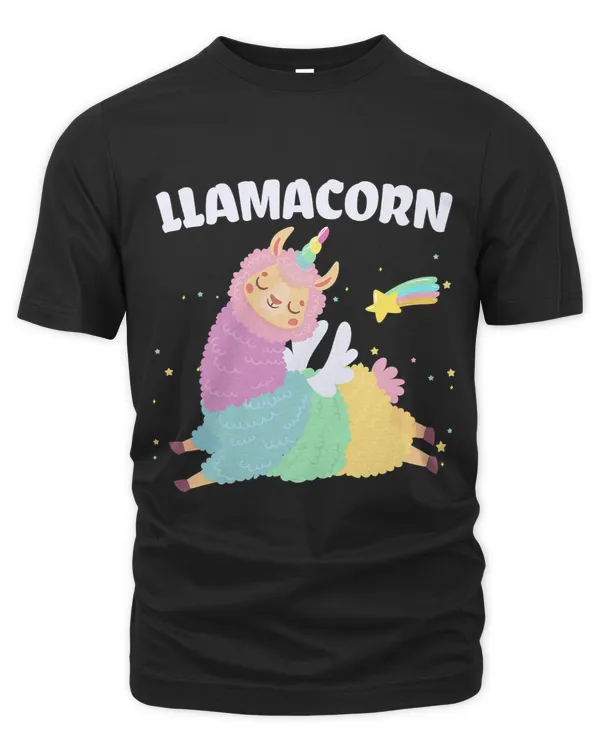 Llamacorn Funny Cute Llama Unicorn Design For Kids Girls