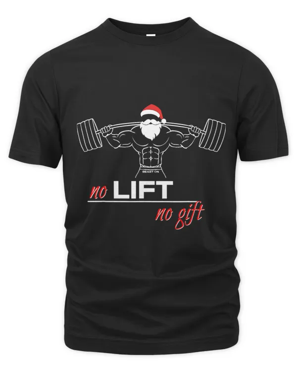 No Lift Gym Santa Claus Fitness Gym Christmas Sayings