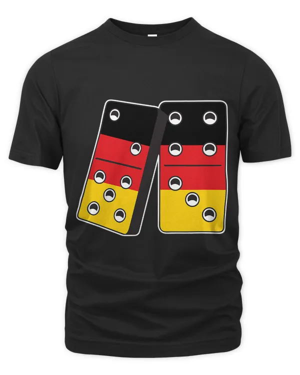 German Flag Domino Dominoes Player Domino Effect Sports Gift
