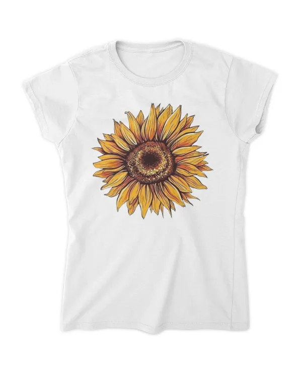 Sunflower For Lover T-shirt, Gift T-shirt For Women, For Mom