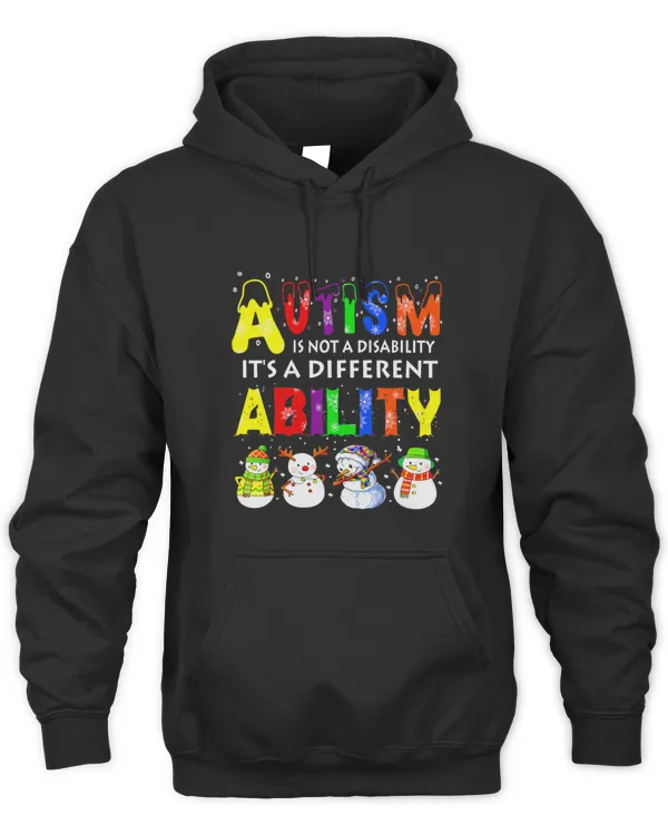 Dabbing Snowman Is Not A Disability Its A Different Ability