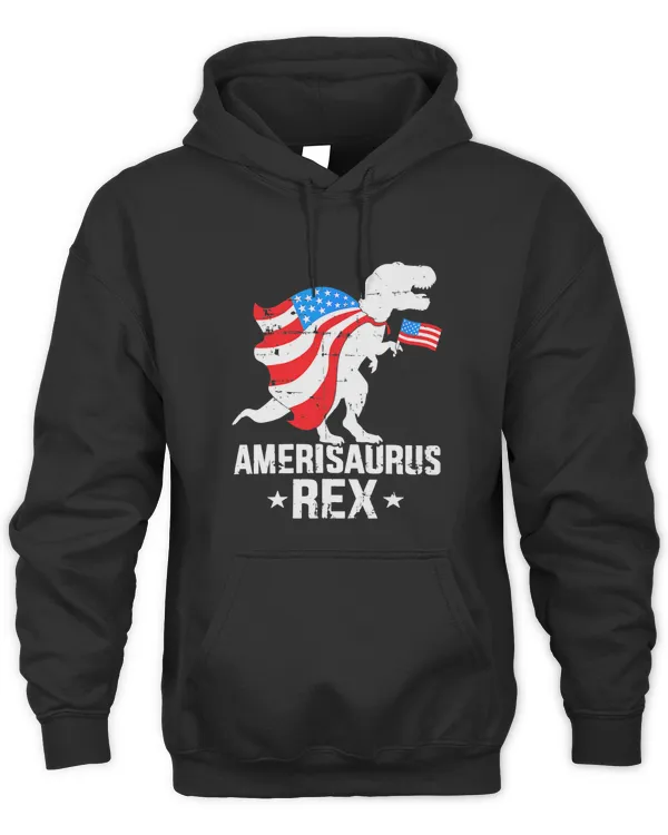 Funny Amerisaurus Rex Dinosaur 4th Of July Boys Men